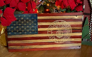 Military Rustic American Flag