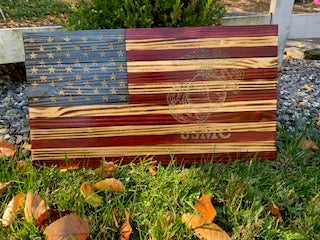 Military Rustic American Flag